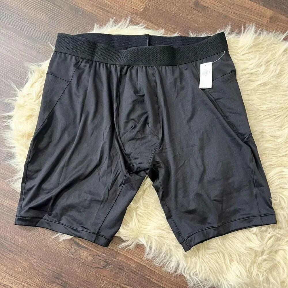 NWT Set of 2 Base Layer Shorts Old Navy Size XL Black